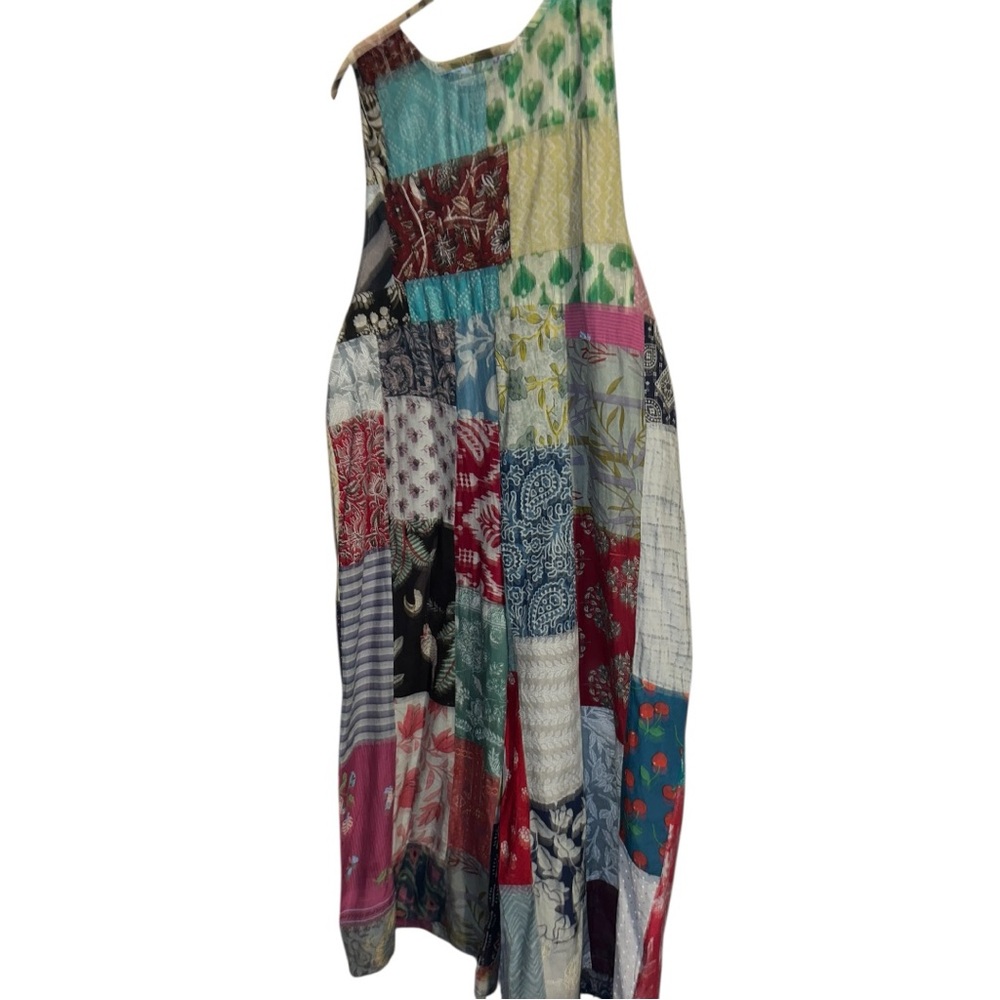 Pol Large Multicolor Patchwork Maxi Jumpsuit - image 2